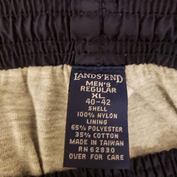 Lands End mens windbreaker pants XL Pre-owned - Picture 4 of 5